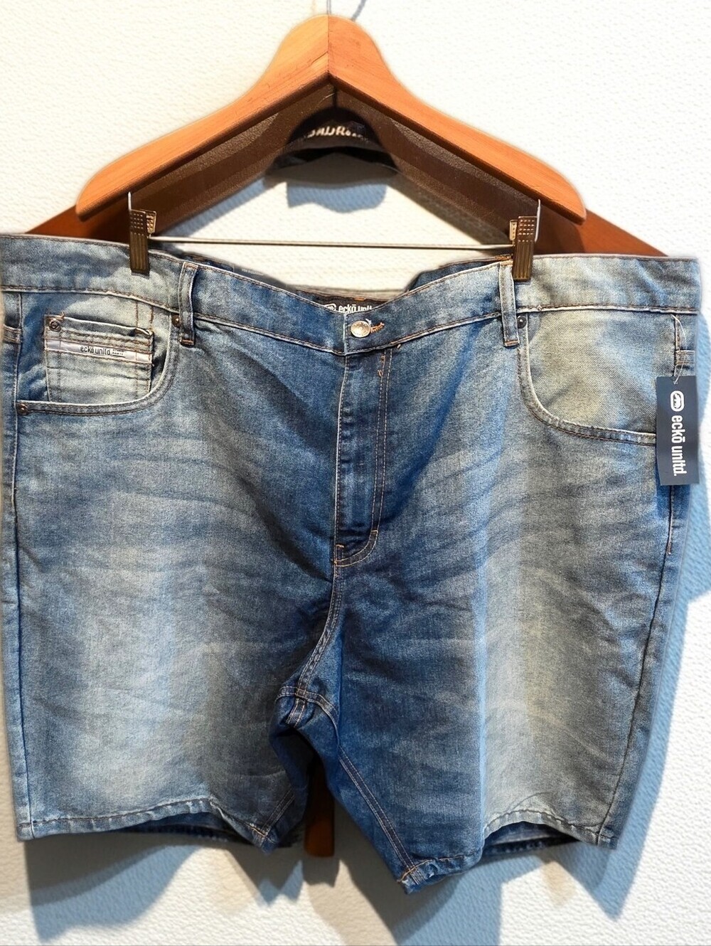 113. Ecko Unltd. 759 Relaxed Fit Denim Shorts - Baggy Y2K Jorts - Size 46